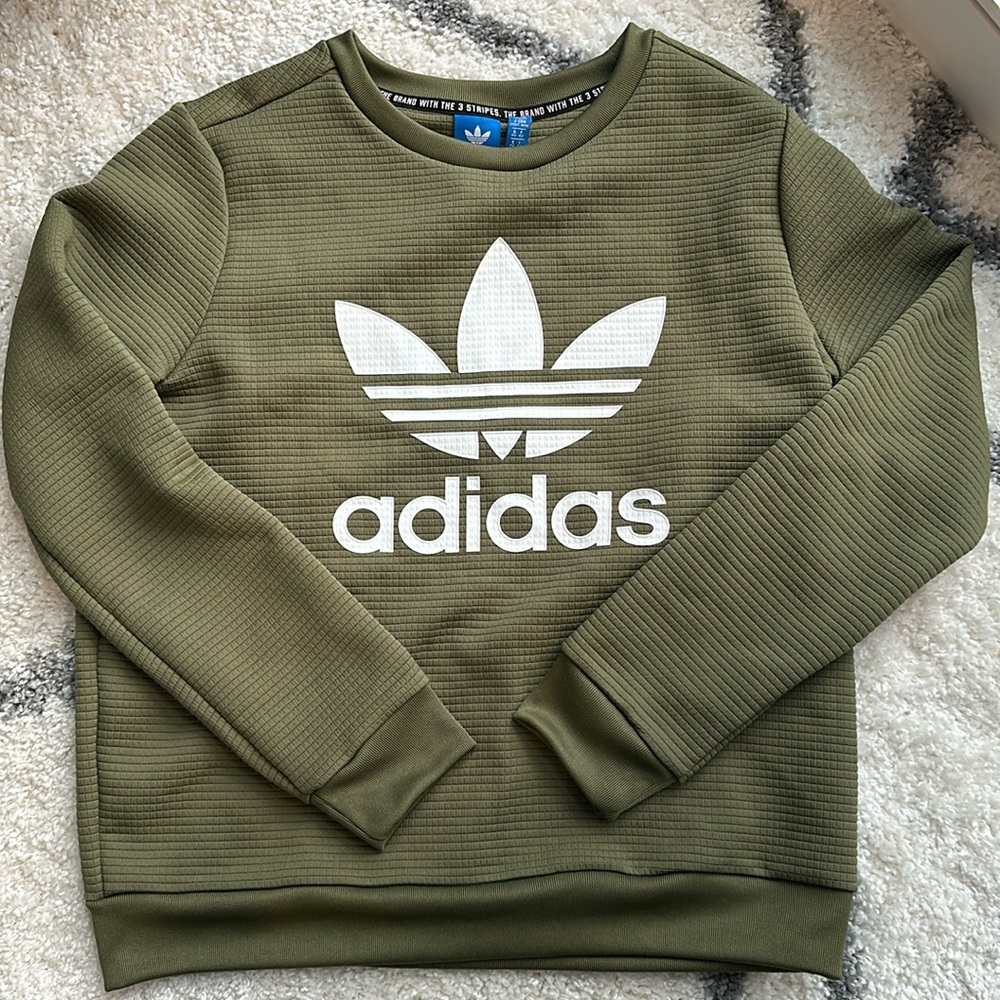 Adidas crew neck sweater